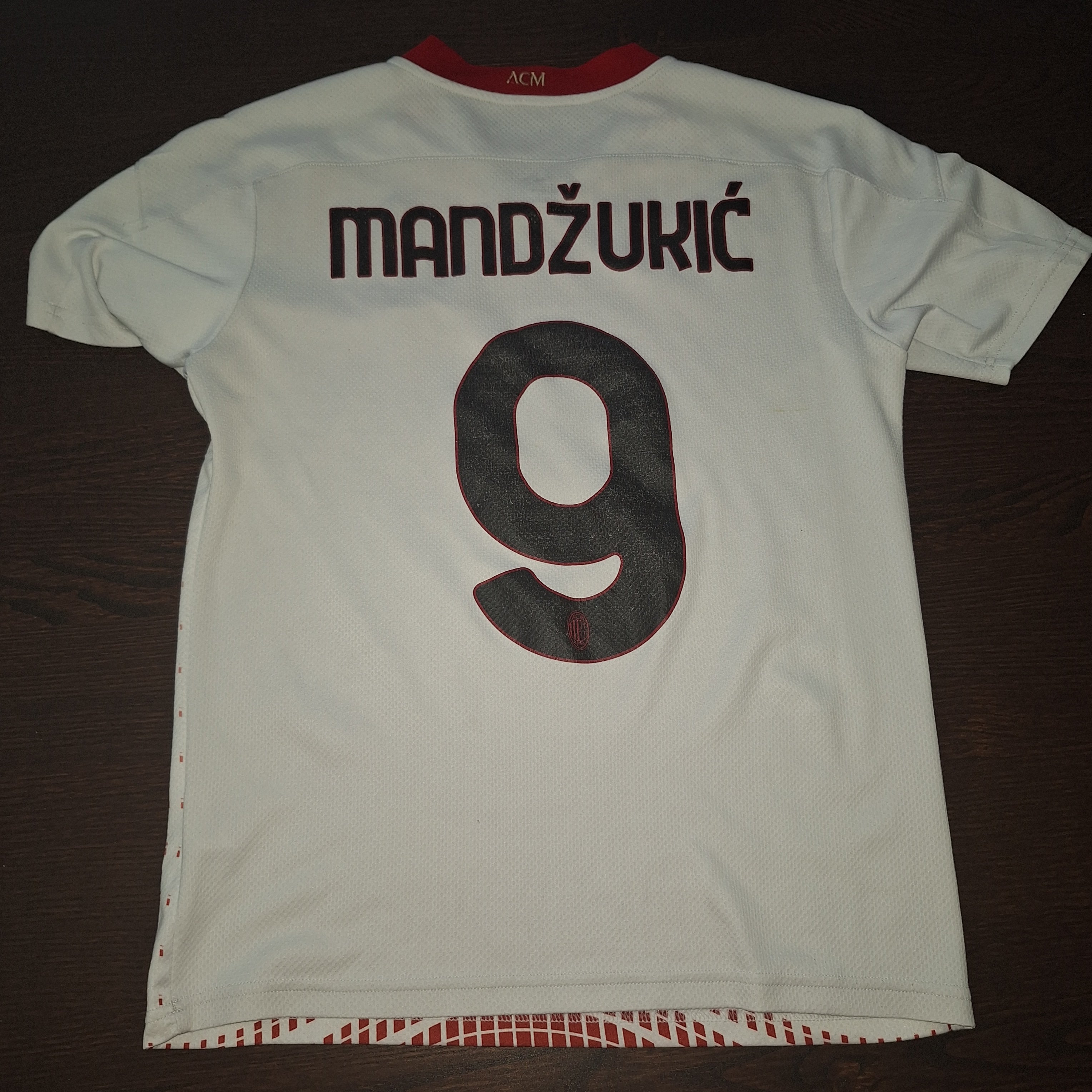 AC Mailand Auswärtstrikot 20/21 #9 Mandzukic Size S