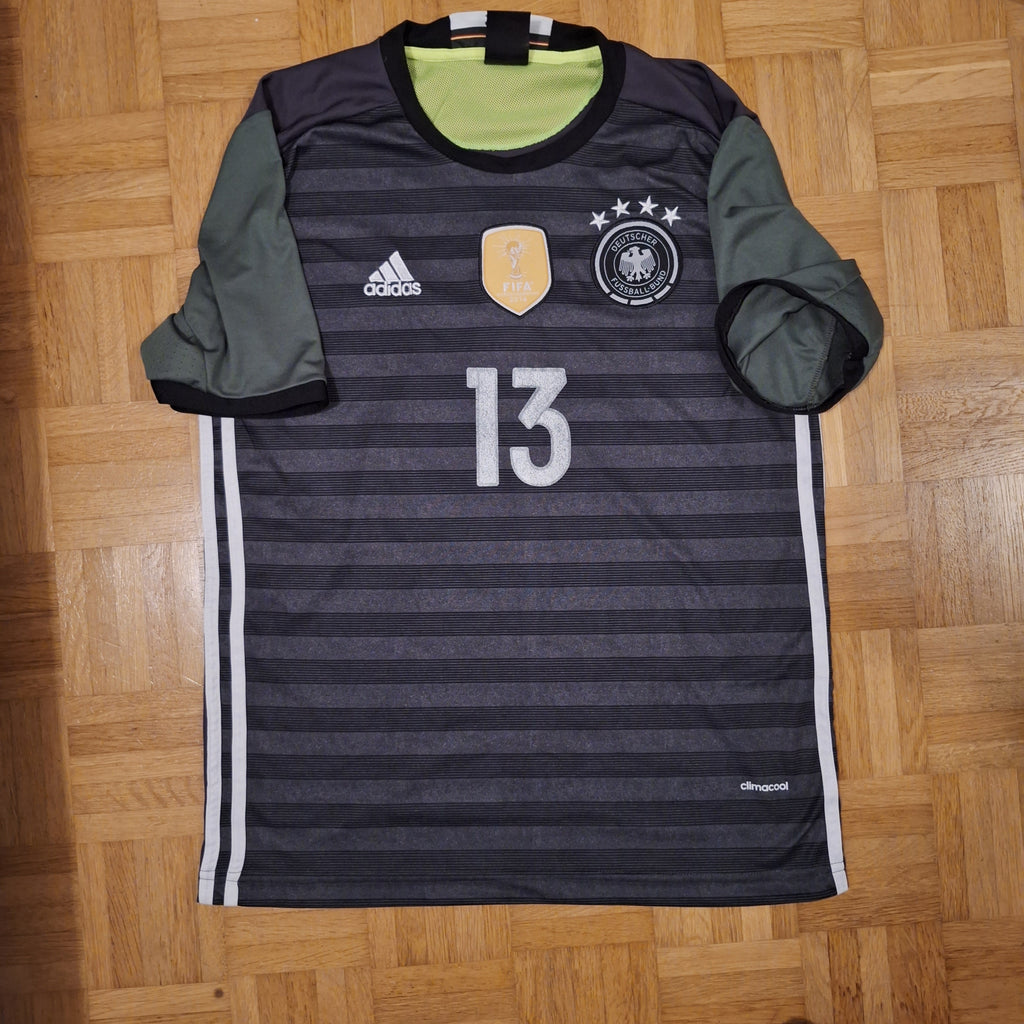 Deutschland Auswärtstrikot Euro 2016 #13 Müller in Grösse S