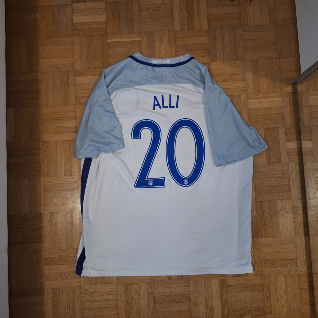 England Heimtrikot Euro 2016 #20 Alli in Grösse XL