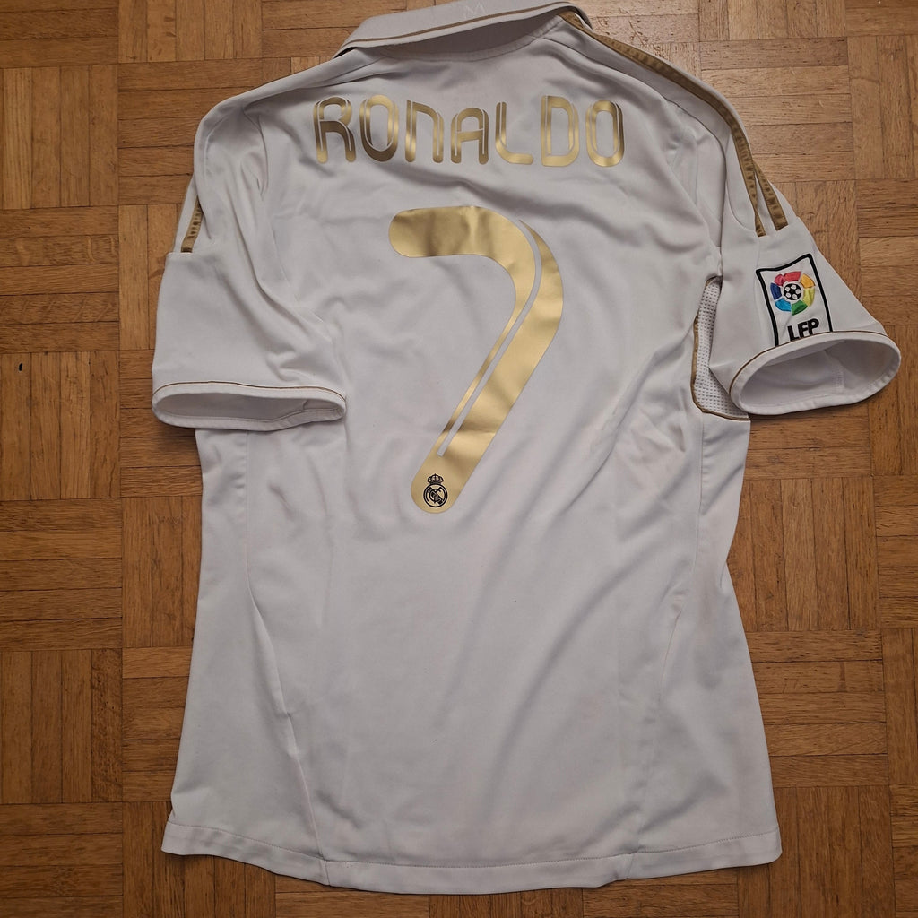Real Madrid Heimtrikot 11/12 #7 Ronaldo in Grösse S