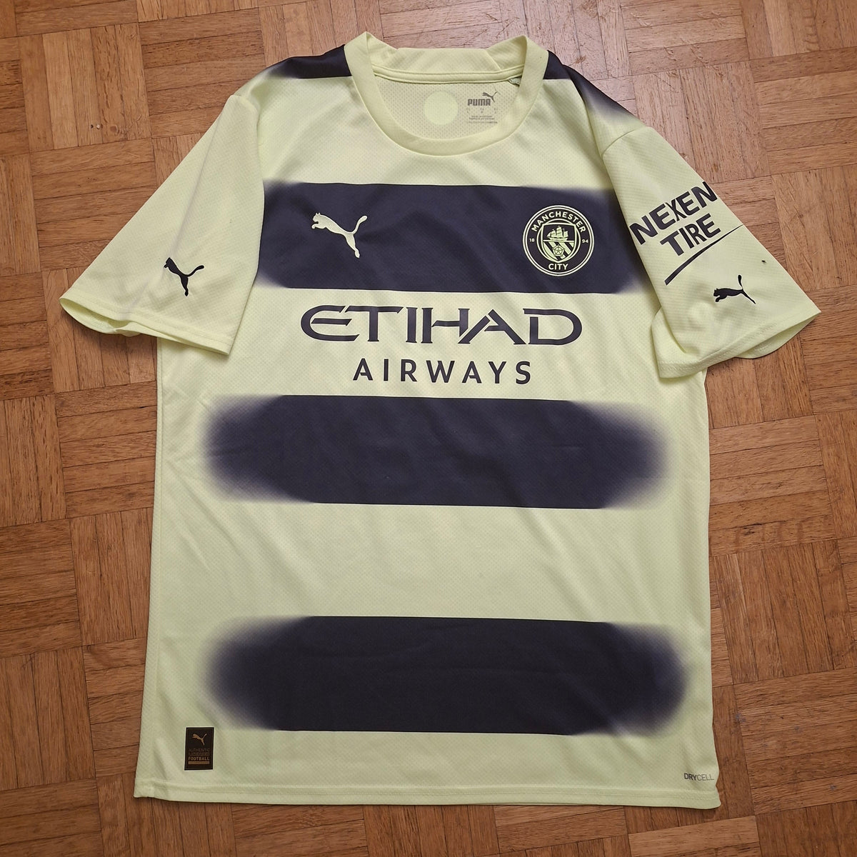Manchester City Auswärtstrikot 22/23 #17 De Bruyne in Grösse L