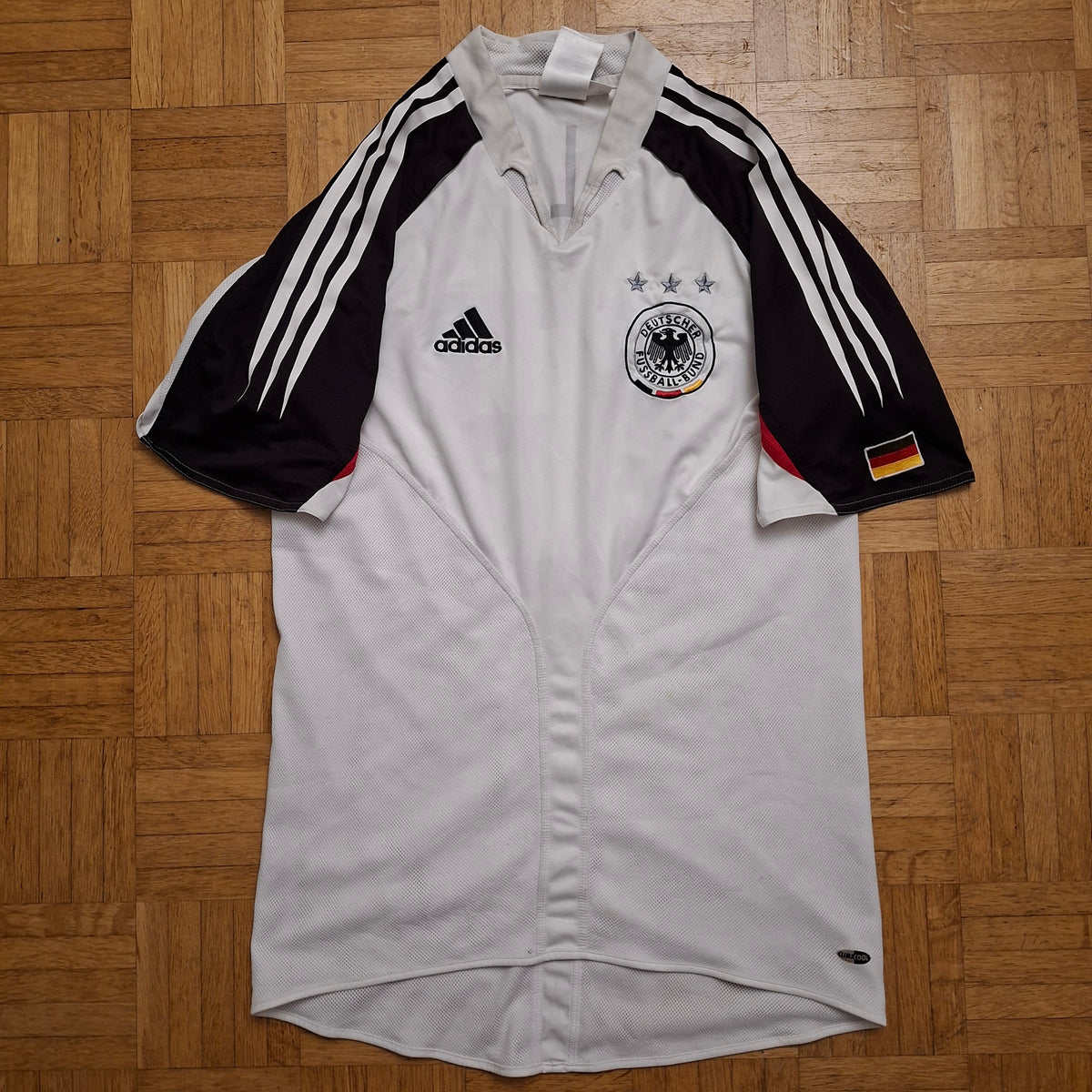 Deutschland Heimtrikot EM 2004 #13 Ballack in Grösse S
