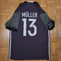 Deutschland Auswärtstrikot Euro 2016 #13 Müller in Grösse S