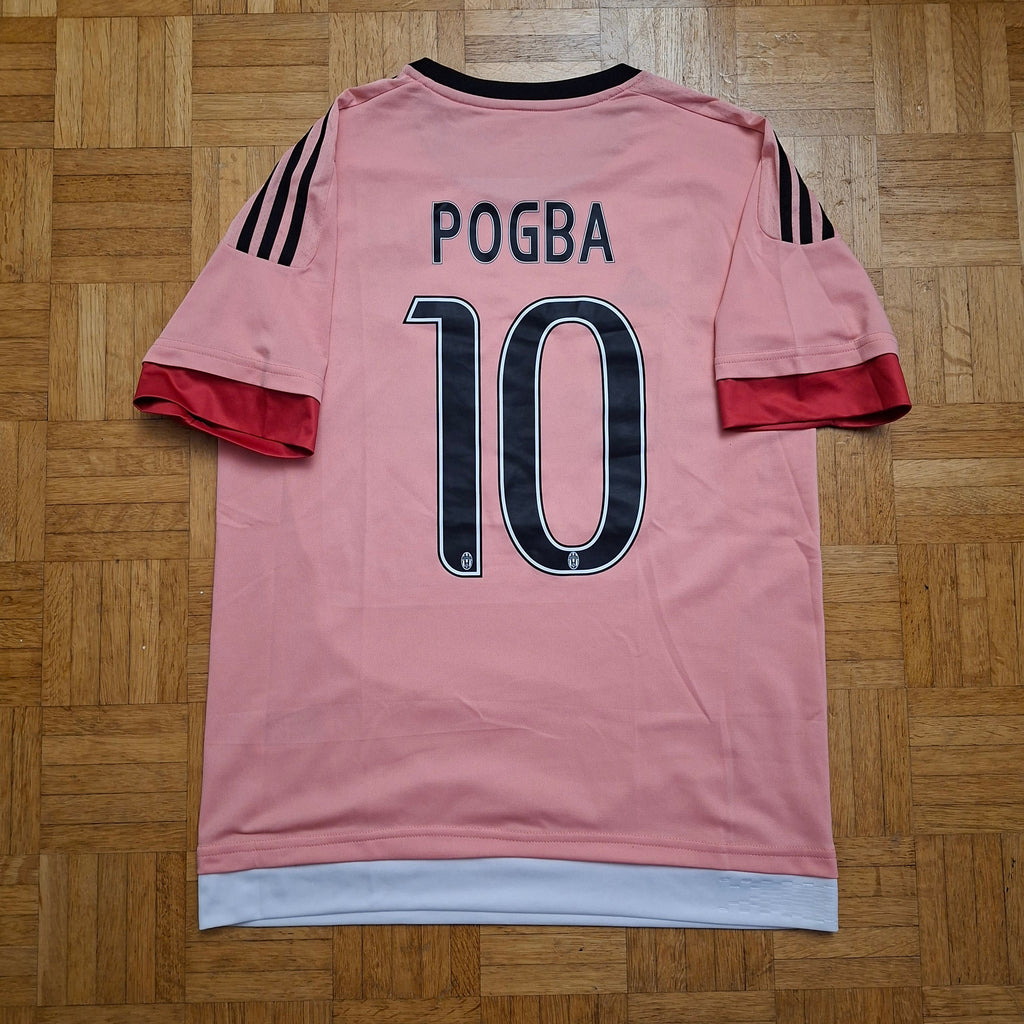 Juventus Turin Auswärtstrikot 15/16 #10 Pogba in Grösse M