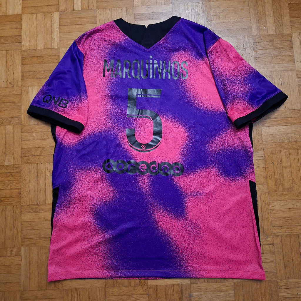 Paris Saint-Germain 4.Trikot 20/21 #5 Marquinhos in Grösse XL