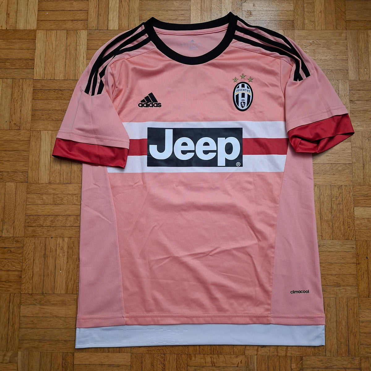 Juventus Turin Auswärtstrikot 15/16 #10 Pogba in Grösse M