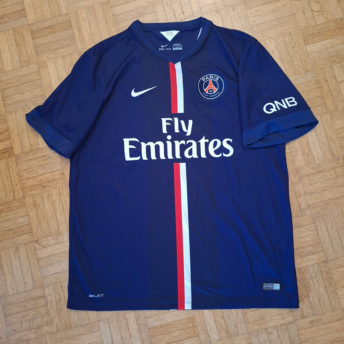 Paris Saint-Germain Heimtrikot 14/15 in Grösse XL