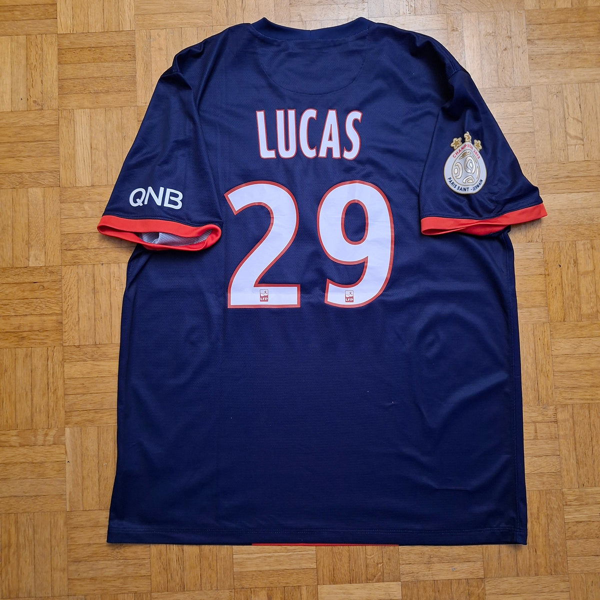 Paris Saint Germain Heimtrikot 13/14 #29 Lucas in Grösse XL