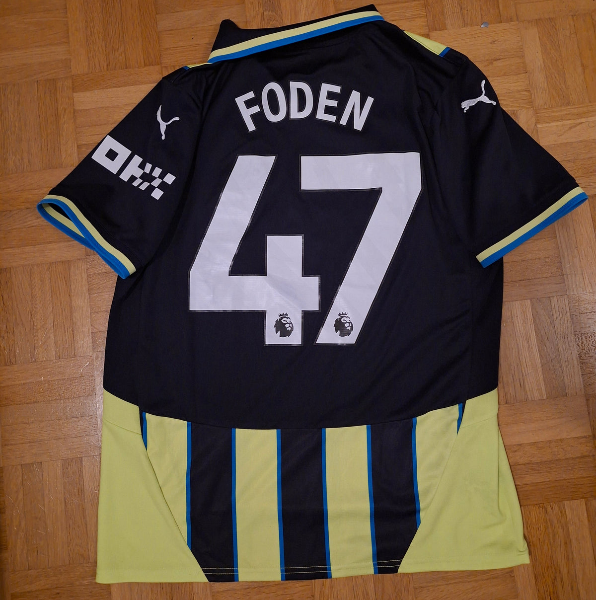 Manchester City Auswärtstrikot 24/25 #47 Foden in Grösse M