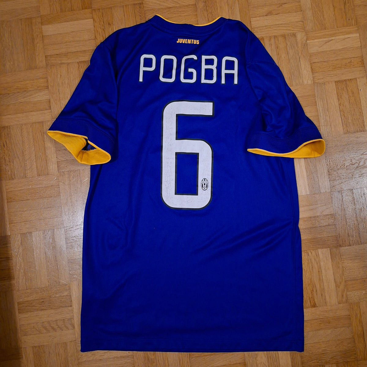 Juventus Turin Auswärtstrikot 14/15 #6 Pogba in Grösse S