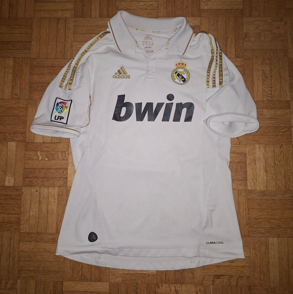 Real Madrid Heimtrikot 11/12 #7 Ronaldo in Grösse S